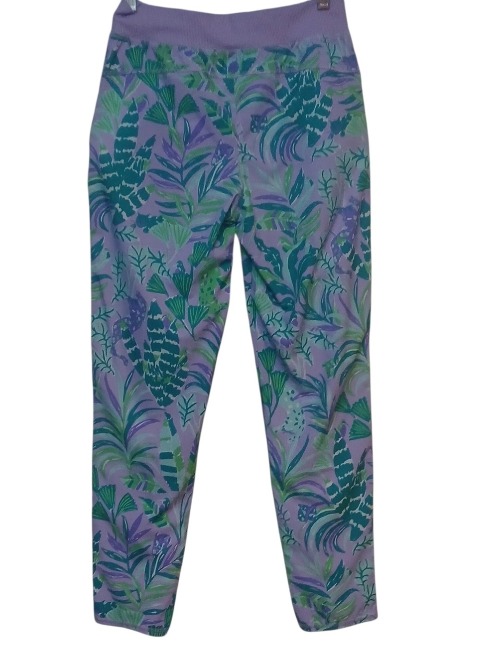 Lilly Pulitzer - NWT. Zippered Pockets, Woven, Elastic Waist, Tropical Floral... - Picture 4 of 11
